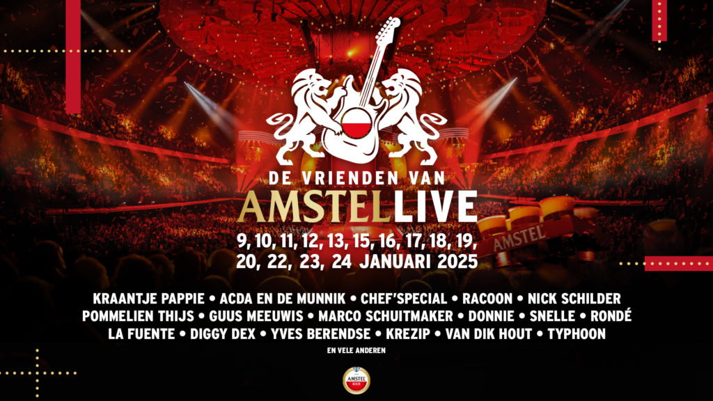 De Vrienden van Amstel Live maakt programma 2025 bekend - bierradio.nl